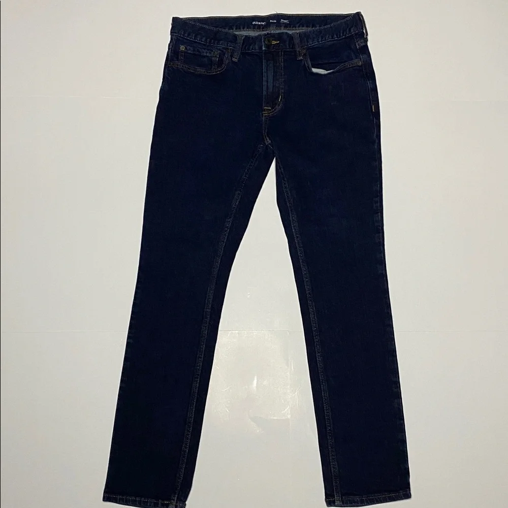 Old Navy Deep Indigo Skinny’s - Picture 4 of 10